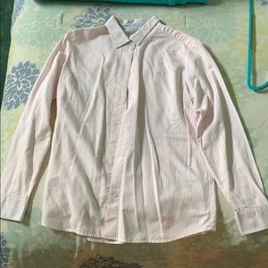 Pink and White Striped Vineyard Vines Button-down